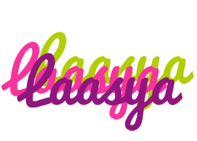 Laasya flowers logo