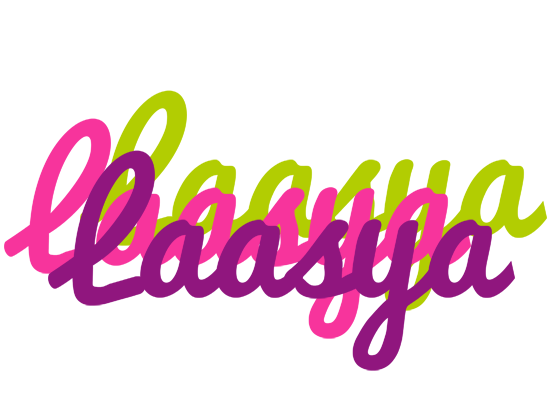 Laasya flowers logo