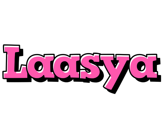 Laasya girlish logo