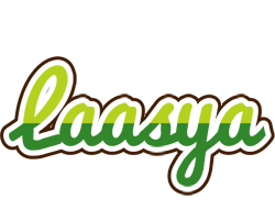 Laasya golfing logo