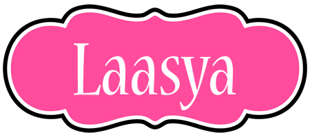 Laasya invitation logo