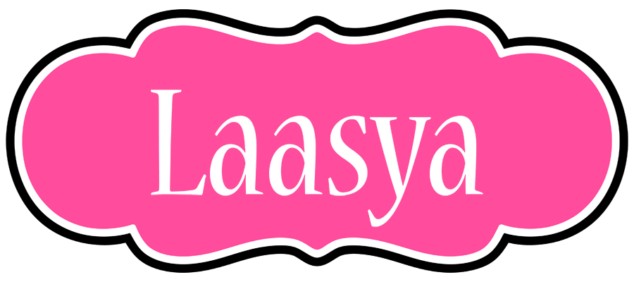 Laasya invitation logo