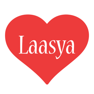 Laasya love logo