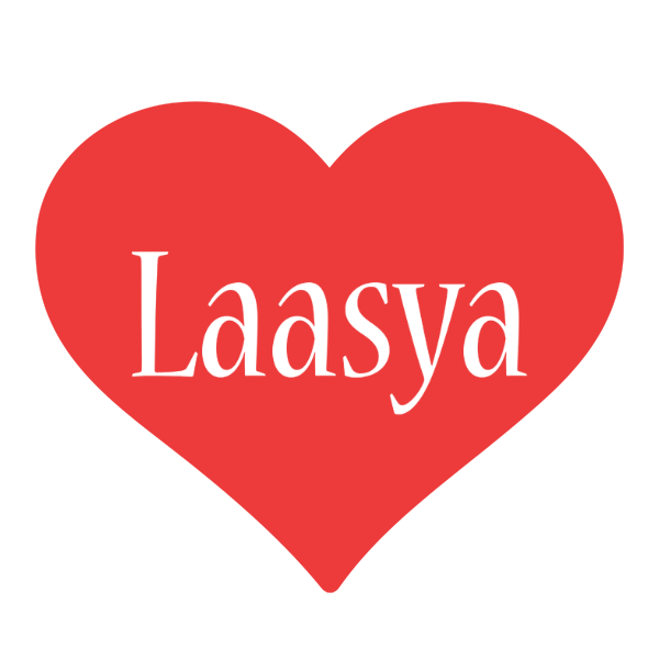 Laasya love logo