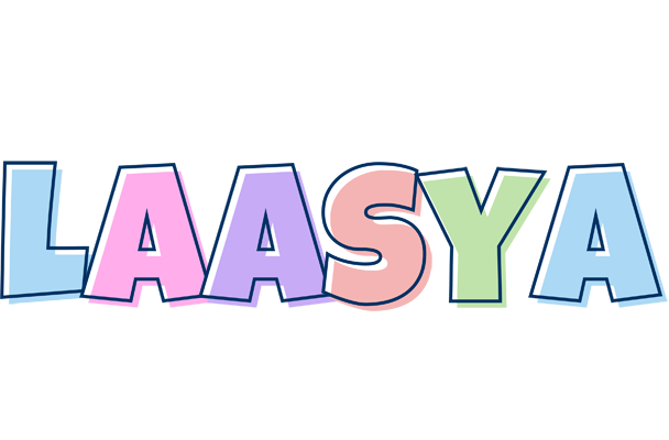 Laasya pastel logo