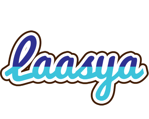 Laasya raining logo