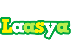 Laasya soccer logo