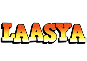 Laasya sunset logo