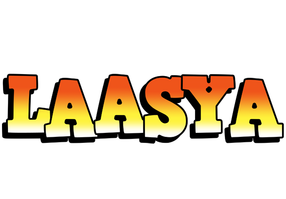 Laasya sunset logo