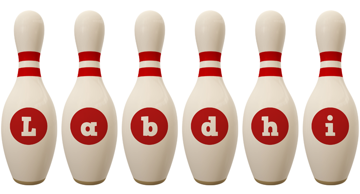 Labdhi bowling-pin logo