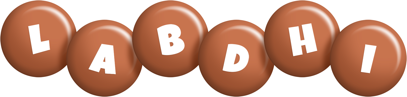 Labdhi candy-brown logo