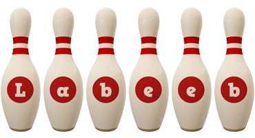 Labeeb bowling-pin logo