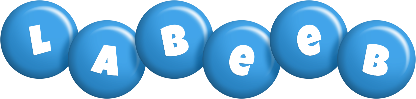 Labeeb candy-blue logo