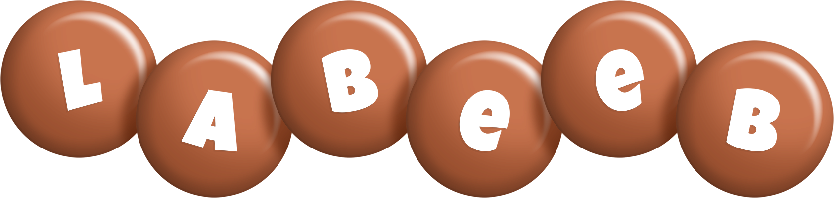 Labeeb candy-brown logo