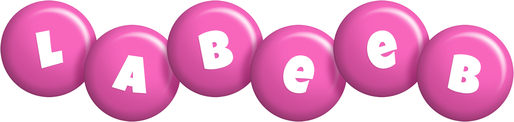 Labeeb candy-pink logo