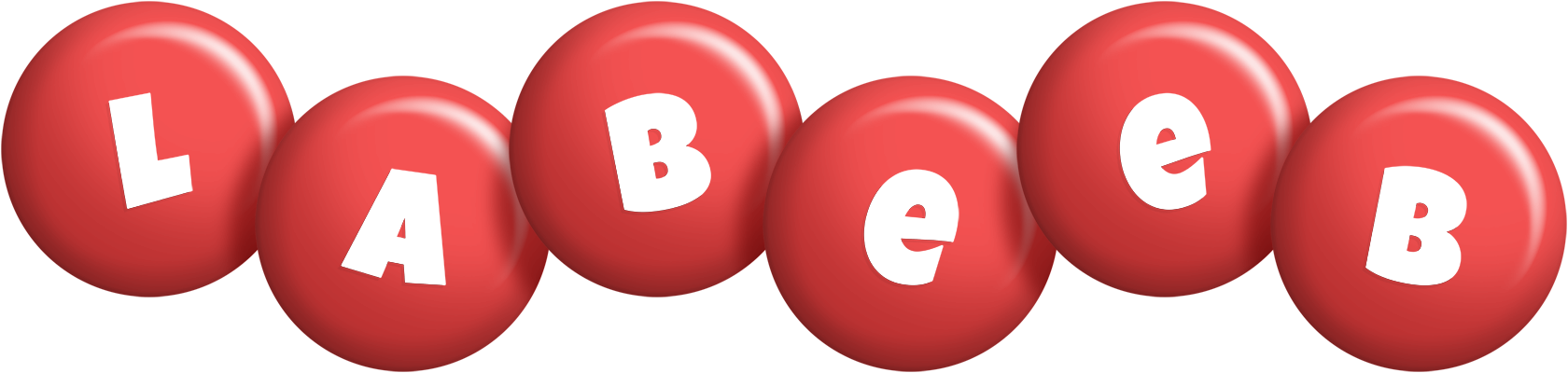 Labeeb candy-red logo