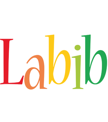 Labib birthday logo