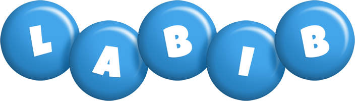 Labib candy-blue logo