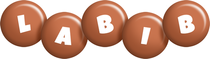 Labib candy-brown logo