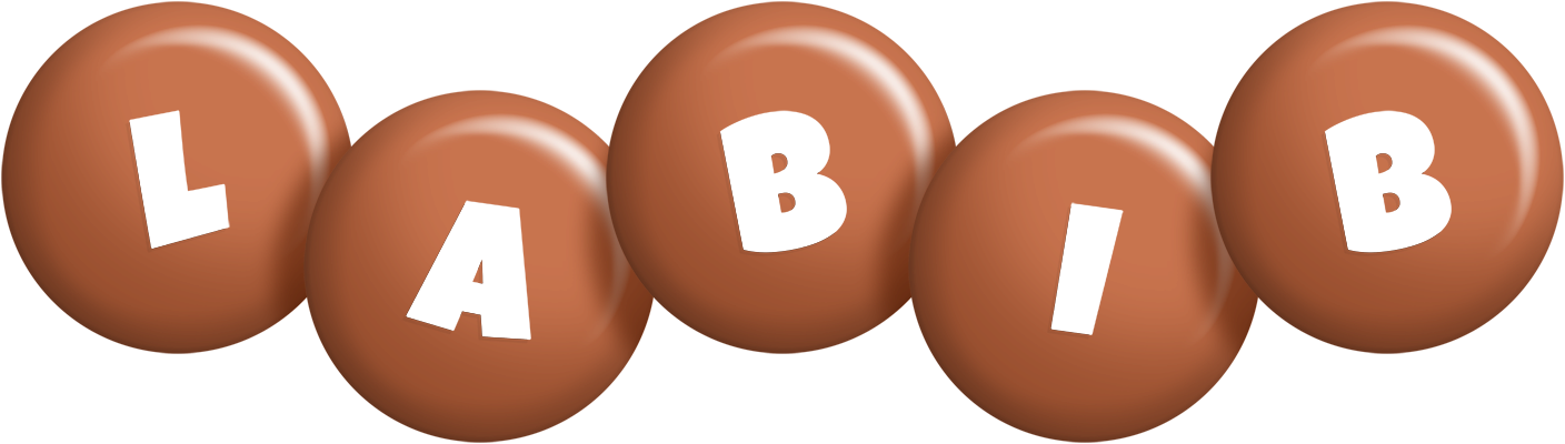 Labib candy-brown logo