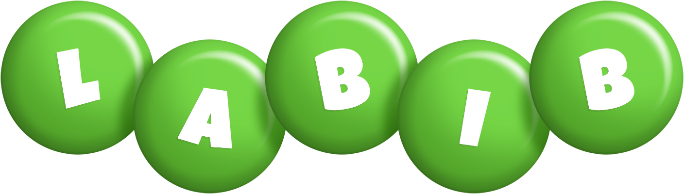 Labib candy-green logo