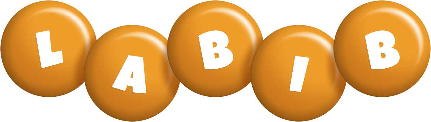 Labib candy-orange logo