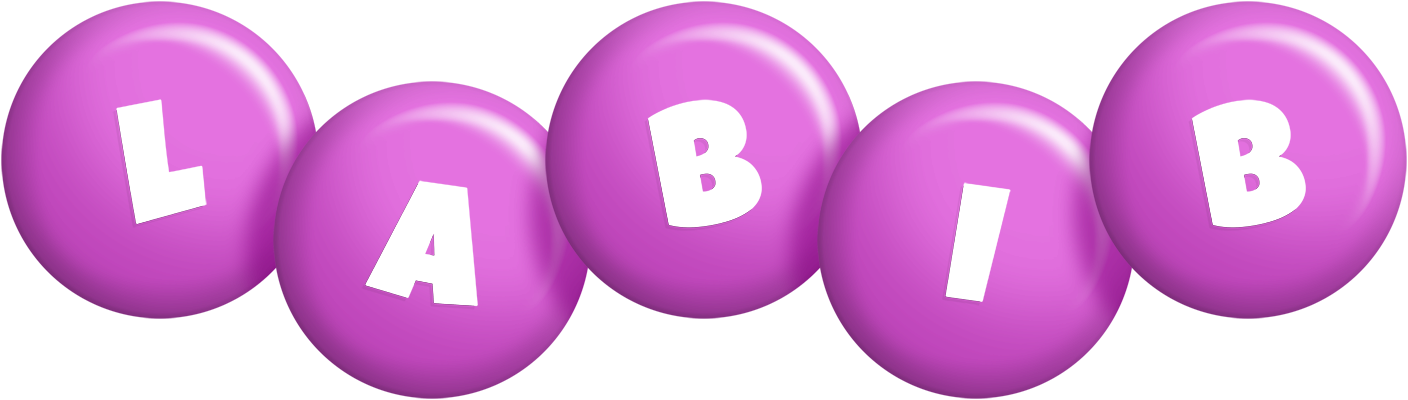 Labib candy-purple logo