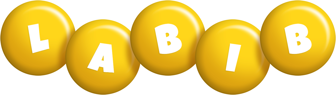 Labib candy-yellow logo