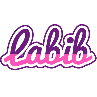 Labib cheerful logo