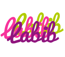 Labib flowers logo