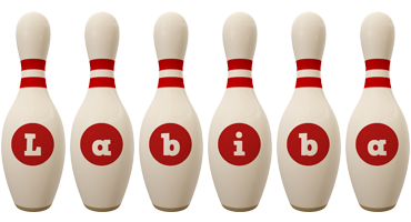 Labiba bowling-pin logo