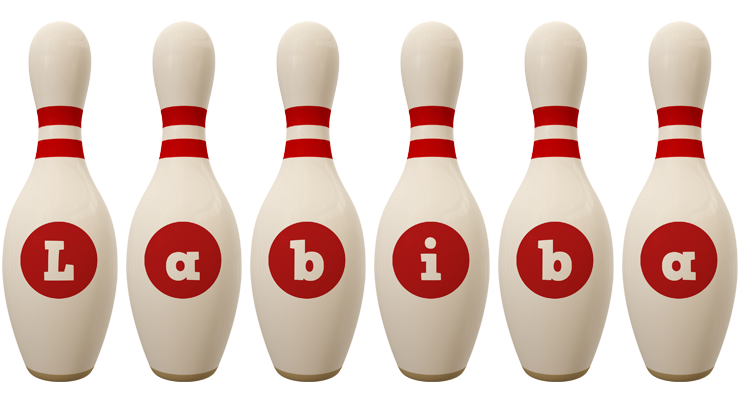 Labiba bowling-pin logo