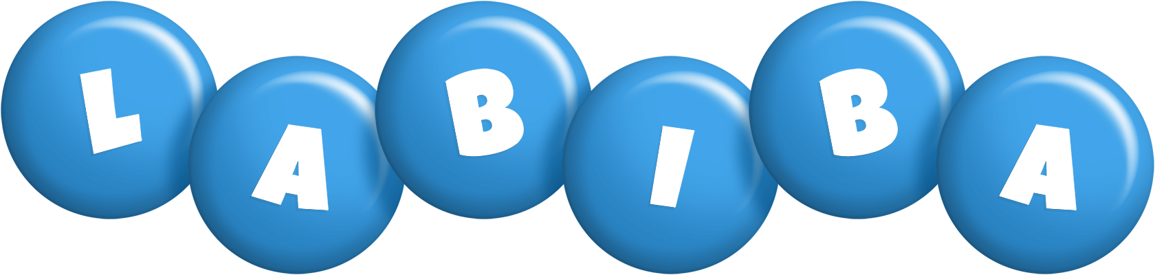 Labiba candy-blue logo