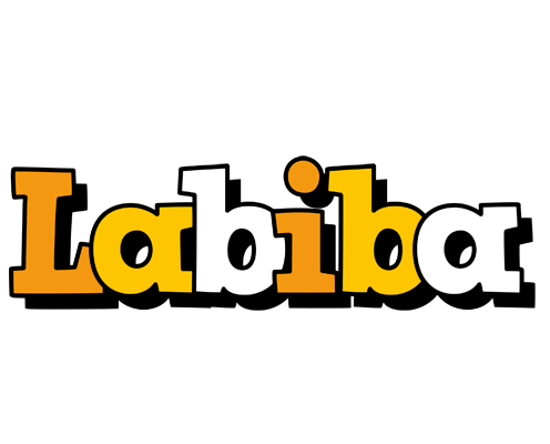 Labiba cartoon logo