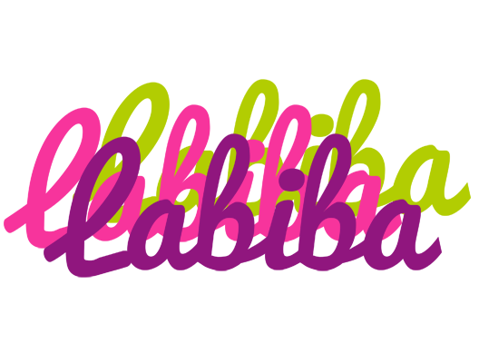 Labiba flowers logo