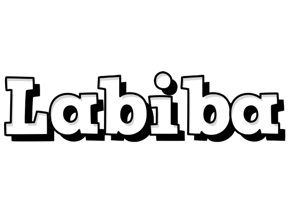 Labiba snowing logo