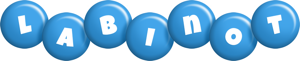 Labinot candy-blue logo