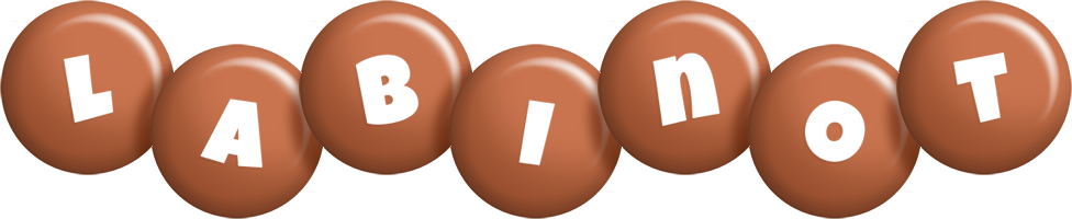 Labinot candy-brown logo