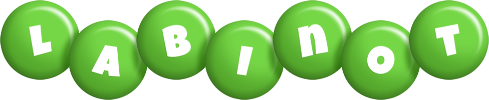 Labinot candy-green logo