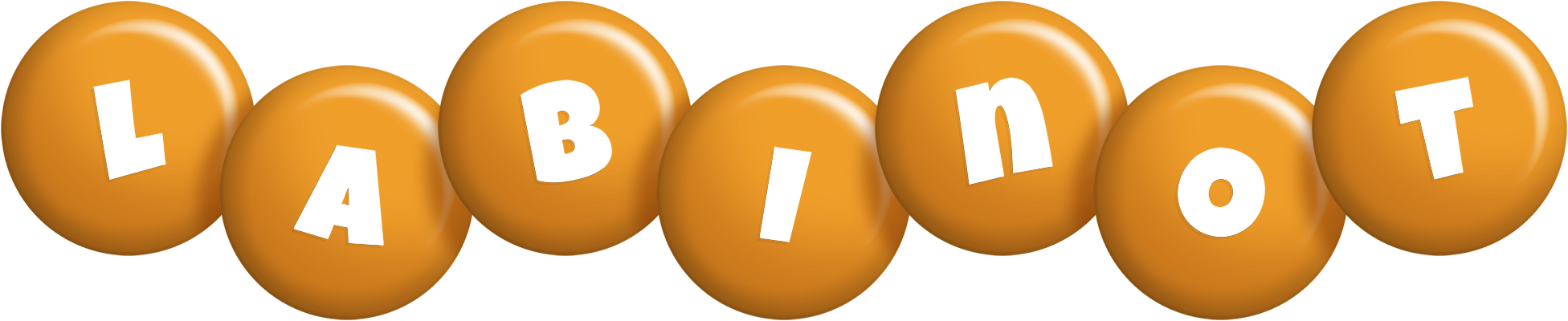 Labinot candy-orange logo