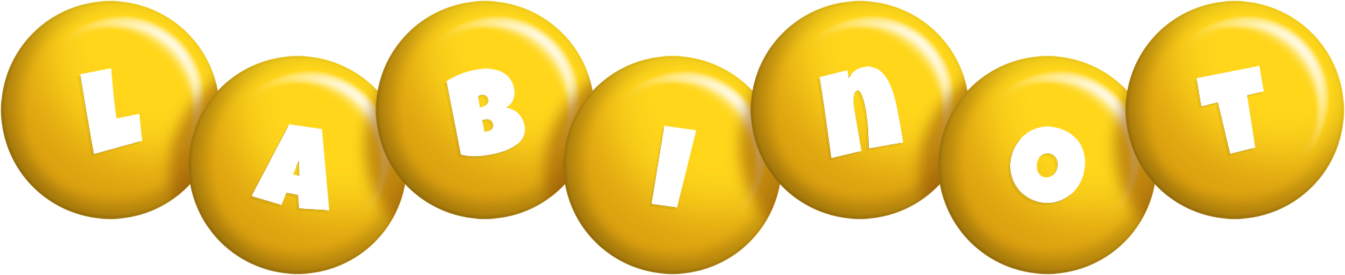 Labinot candy-yellow logo