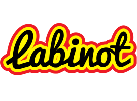 Labinot flaming logo