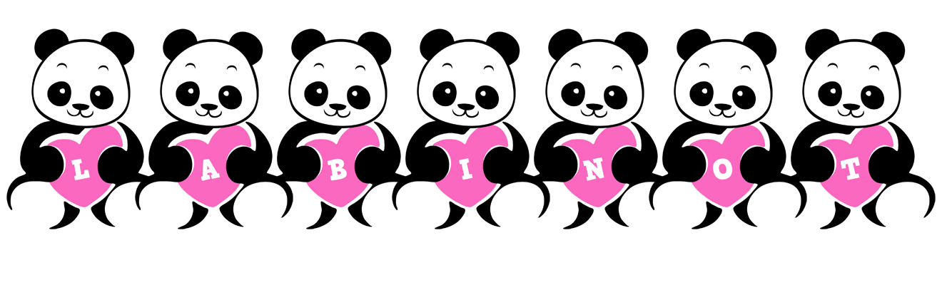 Labinot love-panda logo