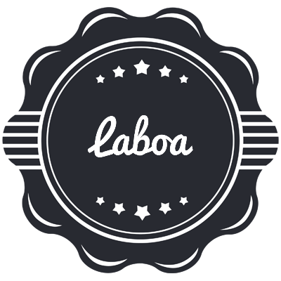 Laboa badge logo
