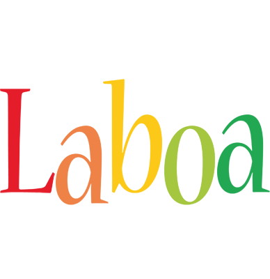 Laboa birthday logo