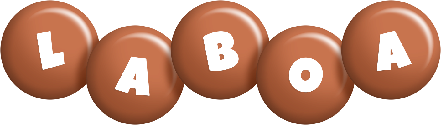 Laboa candy-brown logo
