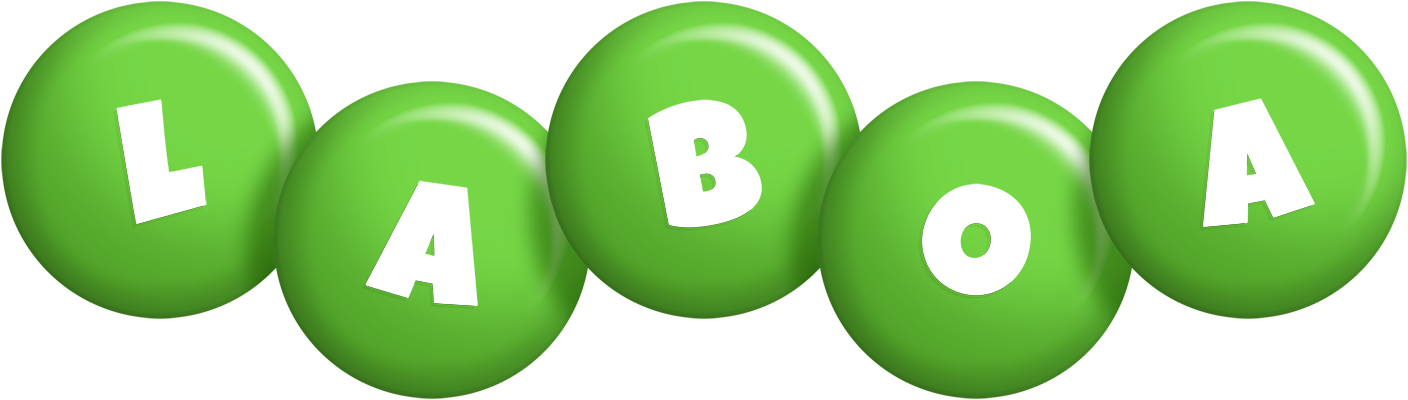 Laboa candy-green logo