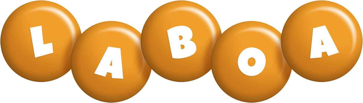 Laboa candy-orange logo