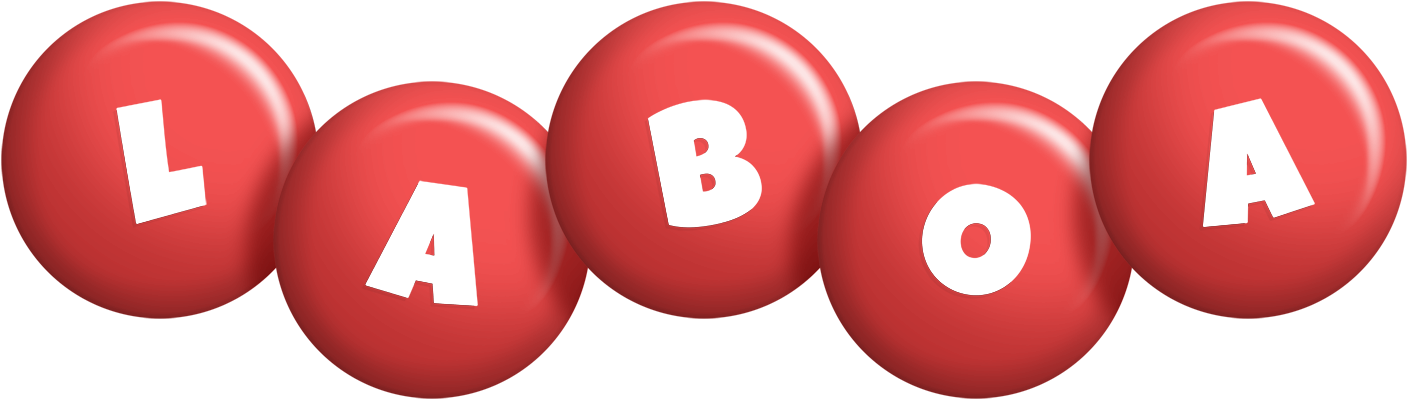 Laboa candy-red logo