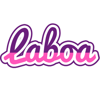 Laboa cheerful logo